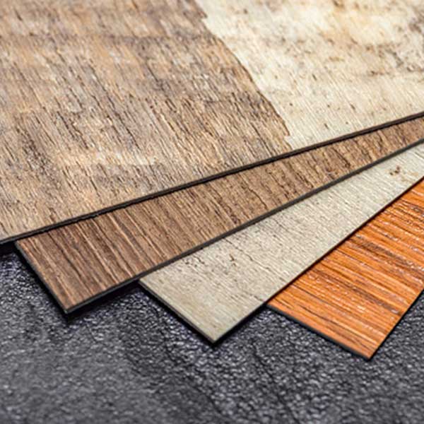 Vinyl's on wood